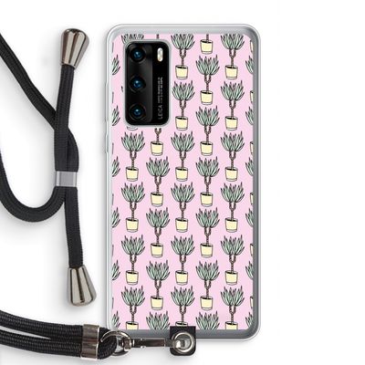 Boompje: Huawei P40 Transparant Hoesje met koord