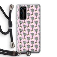 Boompje: Huawei P40 Transparant Hoesje met koord