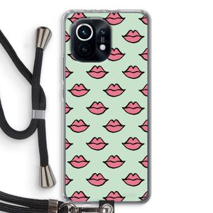 Lipjes: Xiaomi Mi 11 Transparant Hoesje met koord