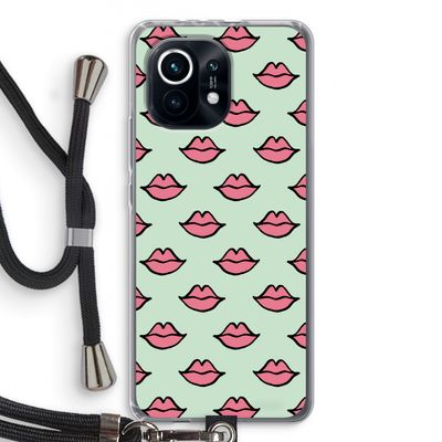 Lipjes: Xiaomi Mi 11 Transparant Hoesje met koord