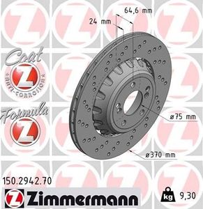 Remschijf FORMULA Z REMSCHIJF 150294270