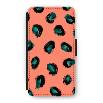 Pink Cheetah: iPhone 11 Pro Flip Hoesje