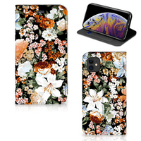 Smart Cover voor Apple iPhone 11 Dark Flowers