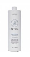 Kemon Actyva Nutrizione Light Nutrition Shampoo 1000ml | Voor Droog Haar