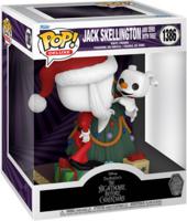 The Nightmare Before Christmas 30th Anniversary Funko Pop Deluxe Vinyl: Jack and Zero With Tree
