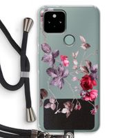 Mooie bloemen: Pixel 5 Transparant Hoesje met koord