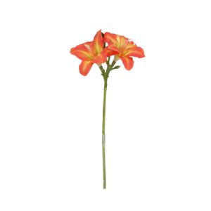 Amaryllus Kunstbloem 39cm Oranje