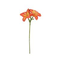 Amaryllus Kunstbloem 39cm Oranje