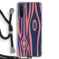 Bast A: Oppo A91 Transparant Hoesje met koord