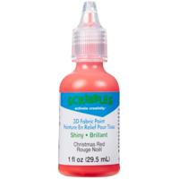 Scribbles • 3d textielverf glanzend 29,5ml christmas red