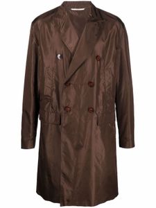 Valentino Garavani manteau mi-long à boutonnière croisée - Marron