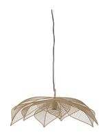 Light & Living Hanglamp 'Pavas' 72cm, kleur Mat Beige Light & Living Hanglamp 'Pavas' 72cm, kleur Mat Beige