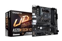 GIGABYTE A520M DS3H V2 moederbord Socket AM4 micro ATX