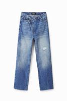 Twisted boyfriend jeans - BLUE - 40 - thumbnail