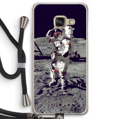 Spaceman: Samsung Galaxy A3 (2016) Transparant Hoesje met koord