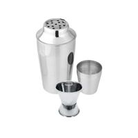 Cocktailshakerset van roestvrij staal 400 ml en alcoholdispenser van 2 en 4 cl - FACKELMANN - Bar Concept Cocktailshakerset van roestvrij staal 400 ml en alcoholdispenser van 2 en 4 cl - FACKELMANN - Bar Concept