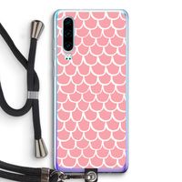 Dakpannetjes: Huawei P30 Transparant Hoesje met koord