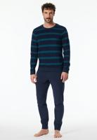Schiesser Schiesser Pyjama Long petrol 181932 58/3XL