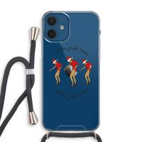 Jingle Ladies: iPhone 12 Transparant Hoesje met koord