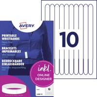 Avery-Zweckform L4000-10 Toegangsbandje (l x b x h) 265 x 18 x 265 mm kleefstrip 100 stuk(s)
