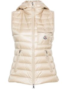 Moncler gilet matelassé Glygos - Tons neutres