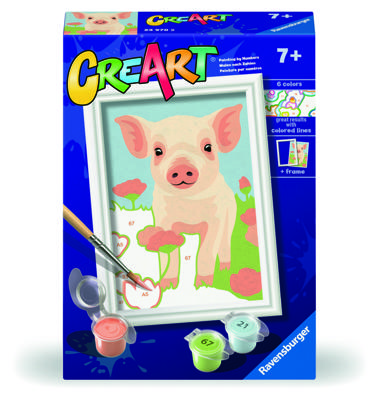 Ravensburger CreArt Cute Piglet