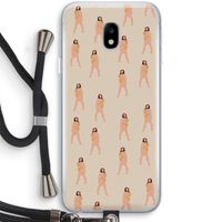 You're so golden: Samsung Galaxy J3 (2017) Transparant Hoesje met koord