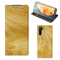 OPPO Reno3 | A91 Book Wallet Case Licht Hout