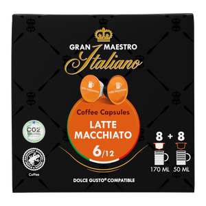 Gran Maestro Italiano Latte Macchiato - 16 cups