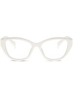 Prada Eyewear cat-eye frame glasses - Noir