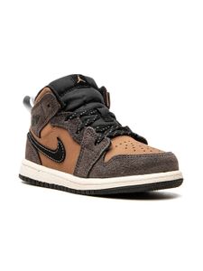 Jordan Kids baskets mi-montantes Jordan 1 SE - Marron