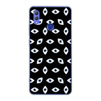 Eyes pattern: Honor Note 10 Transparant Hoesje