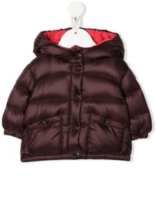 Moncler Enfant doudoune à capuche - Rouge