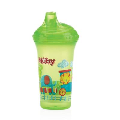 Nuby Antilekbeker Met Harde Tuit 270ml Roze Nuby Antilekbeker Met Harde Tuit 270ml Roze