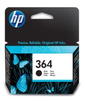 HP 364 Black Original Ink Cartridge inkt CB316EE - thumbnail