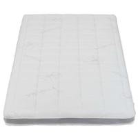Leen Bakker - Topmatras Elin - Comfortschuim - 180x200x10 Cm - Polyester - Wit