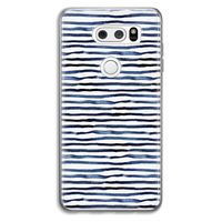 Verrassende lijnen: LG V30 Transparant Hoesje