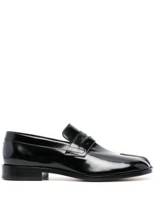 Maison Margiela mocassins Tabi en cuir - Noir