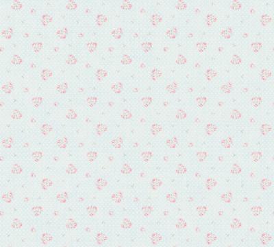 AS Creation Maison Charme - Blauw - Floral - 390671