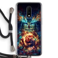 Aurowla: OnePlus 7 Transparant Hoesje met koord