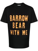 BARROW t-shirt en coton à imprimé graphique - Noir - thumbnail