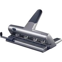 Leitz Meervoudige perforator 5114-00-84 Aantal bladen (max.): 30 vel (80 g/m²) Aantal gaten: 4 Zilver 1 stuk(s) - thumbnail