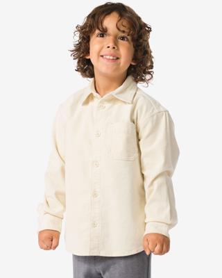 051 Kinderoverhemd Corduroy Gebroken Wit (gebroken wit)