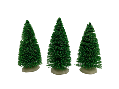 Dennenboompjes Lichtgroen 3 stuks - Oosterik home
