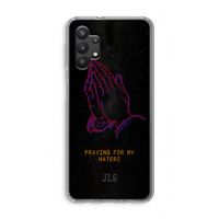 Praying For My Haters: Samsung Galaxy A32 5G Transparant Hoesje