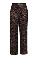 Studio Anneloes Talia Sequins Trousers 13346 Broek 8700 Espresso Studio Anneloes Talia Sequins Trousers 13346 Broek 8700 Espresso