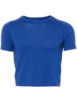 extreme cashmere Nº267 Tina fijngebreid T-shirt - Blauw - thumbnail