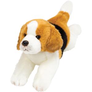 Suki gifts Pluche knuffel dier Beagle hond - 30 cm - Speelgoed knuffelbeesten - Honden soorten