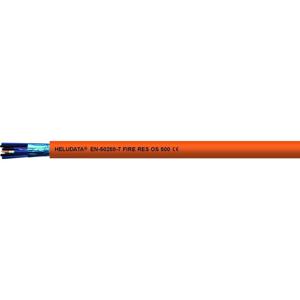 Helukabel 11016430 Instrumentkabel HELUDATA® EN50288-7 FIRE RES OS 500 1 x 2 x 1.5 mm² Oranje 100 m