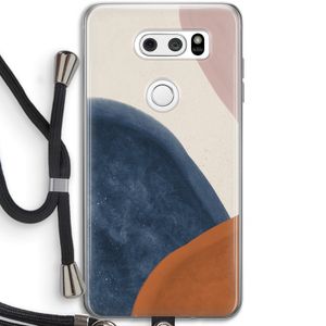 Geo #1: LG V30 Transparant Hoesje met koord